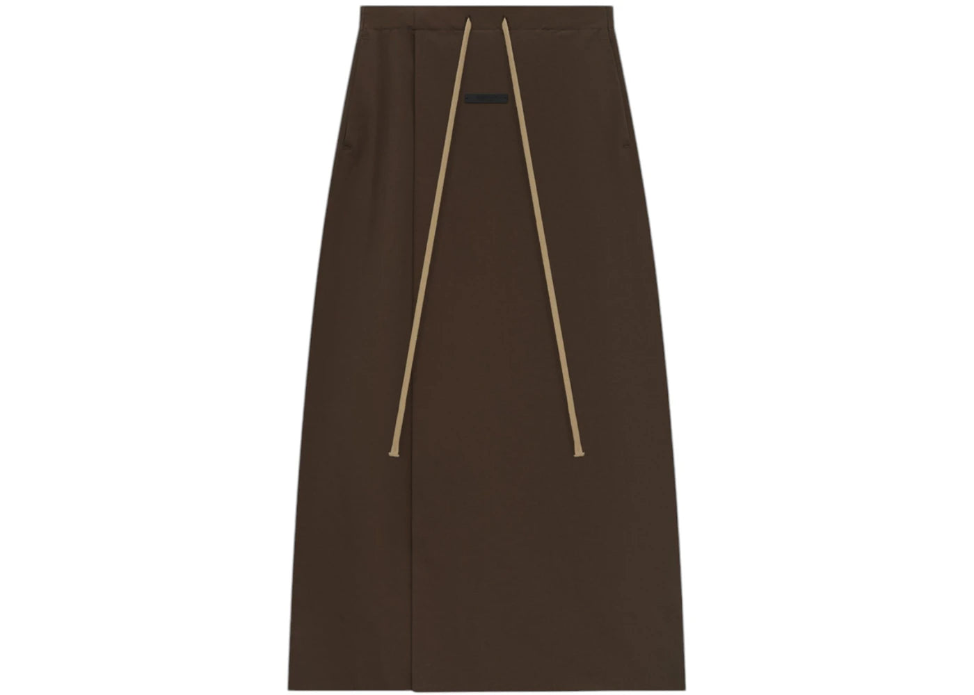 Fear of God Essentials Women's Military Nylon Wrap Skirt Brown