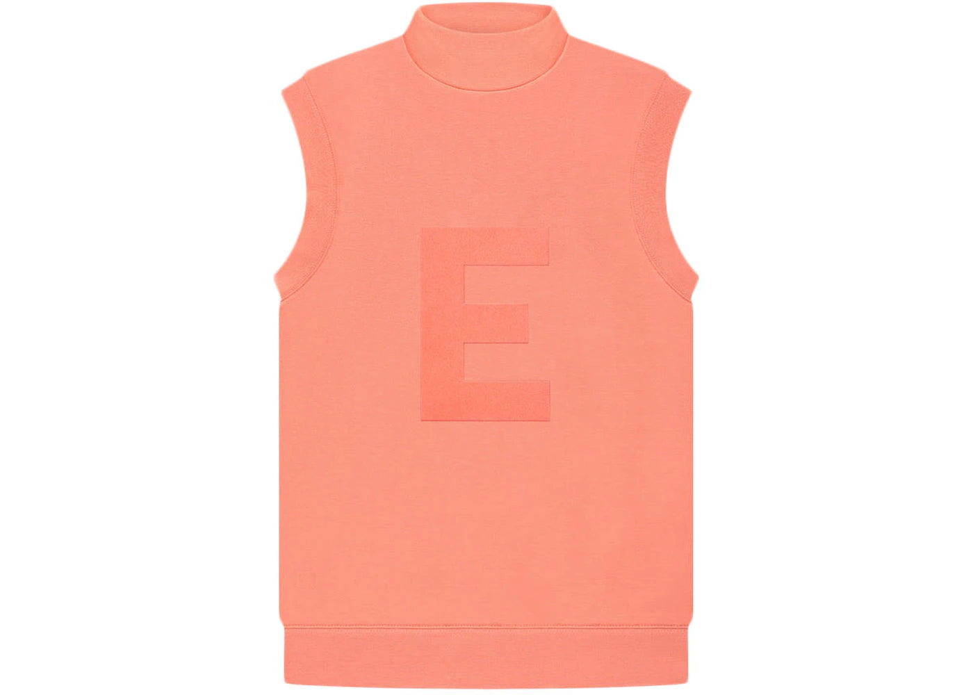 Fear of God Essentials Women's Mockneck Vest Coral