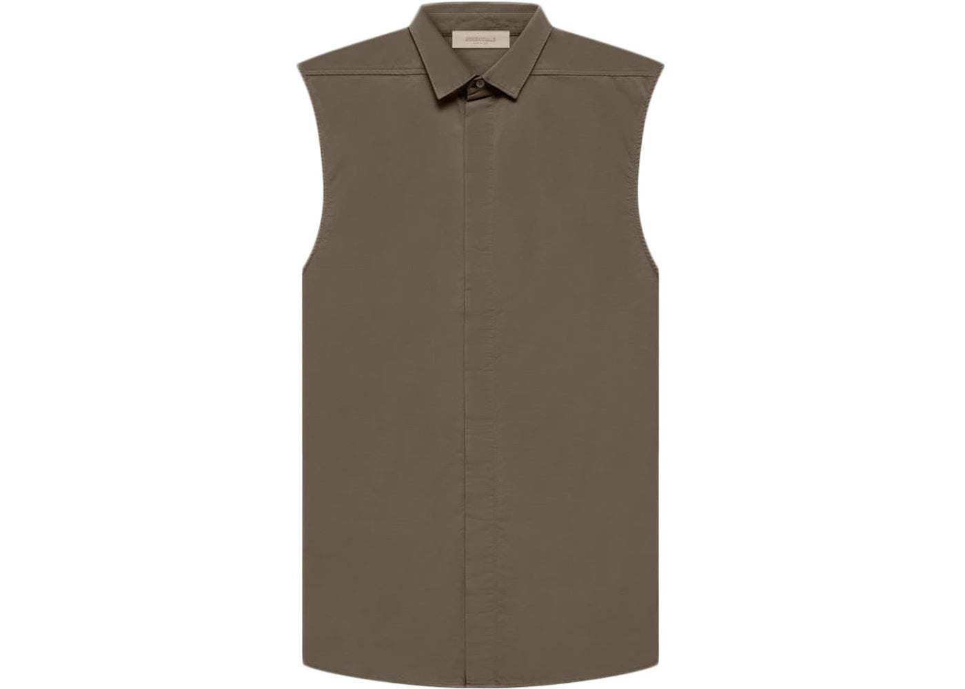 Fear of God Essentials Women's Sleeveless Oxford Wood