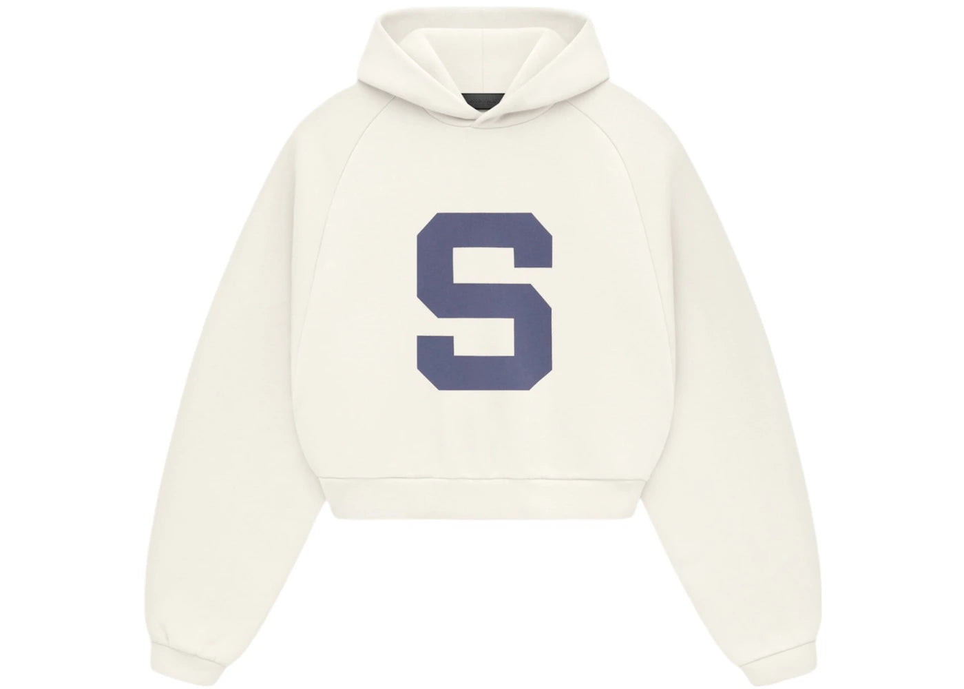 Fear of God Essentials Womens Spelman Fleece Cropped Hoodie Shell