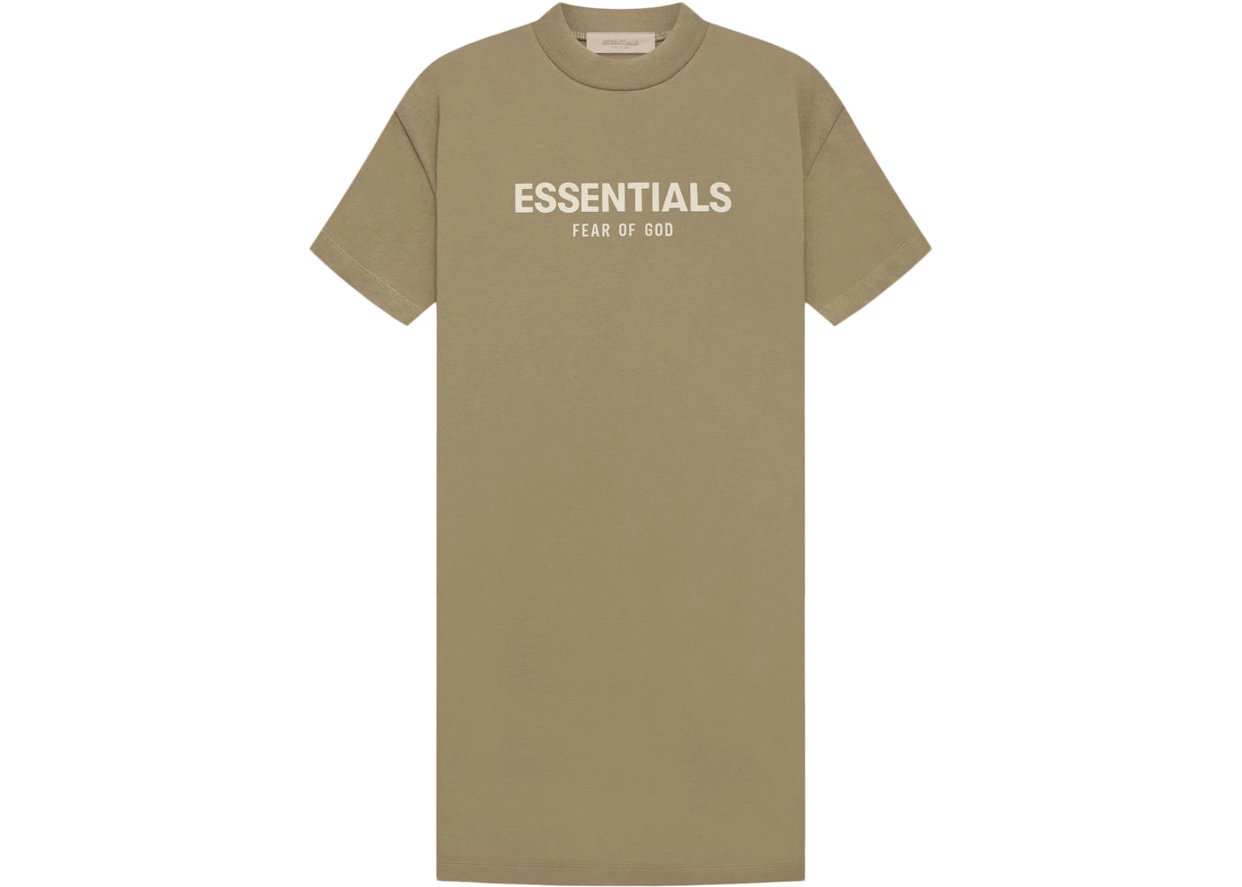 Fear of God Essentials Women's T-shirt Dress Oak