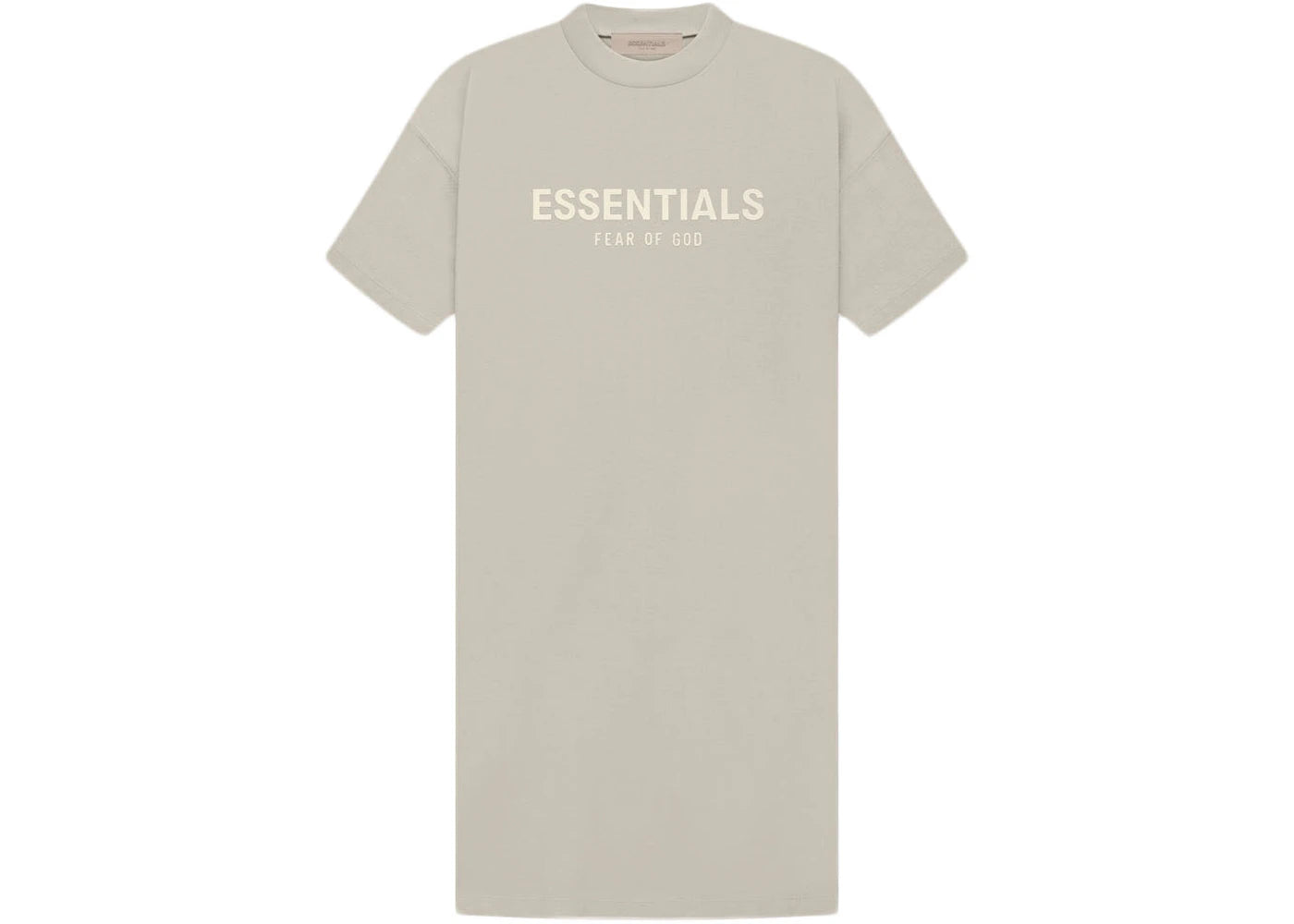 Fear of God Essentials Women's T-shirt Dress Smoke