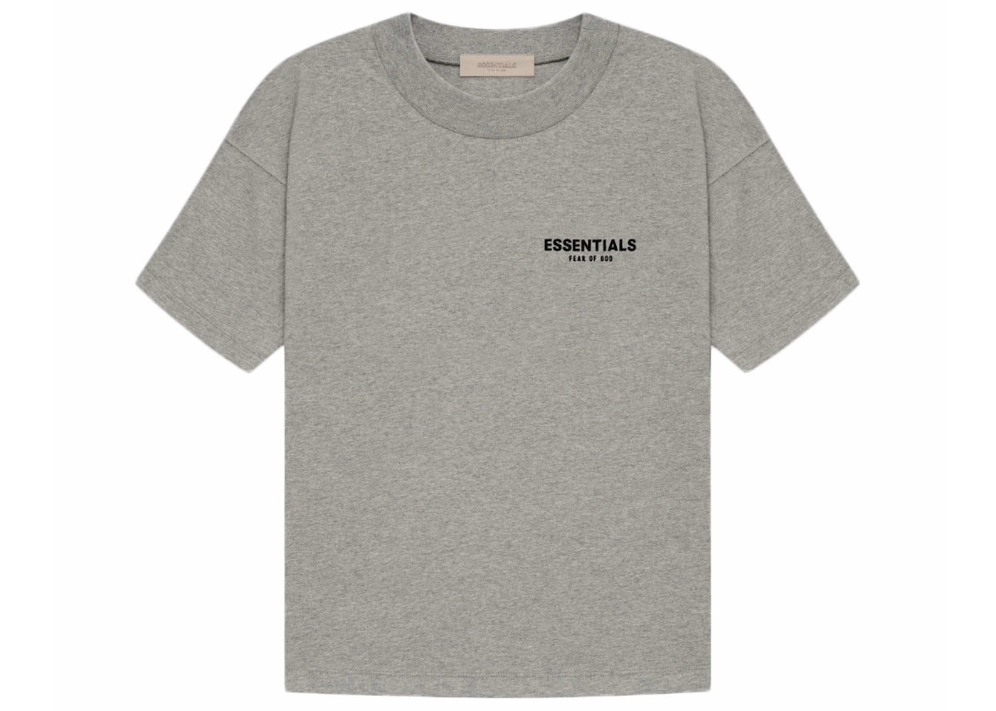 Fear of God Essentials Women's T-shirt (SS22) Dark Oatmeal