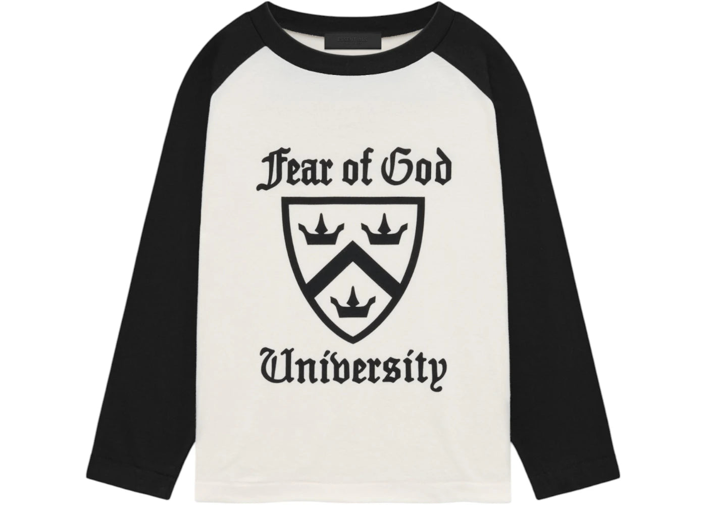 Fear of God Essentials Women's Tri-Blend Baseball Shirt Shell