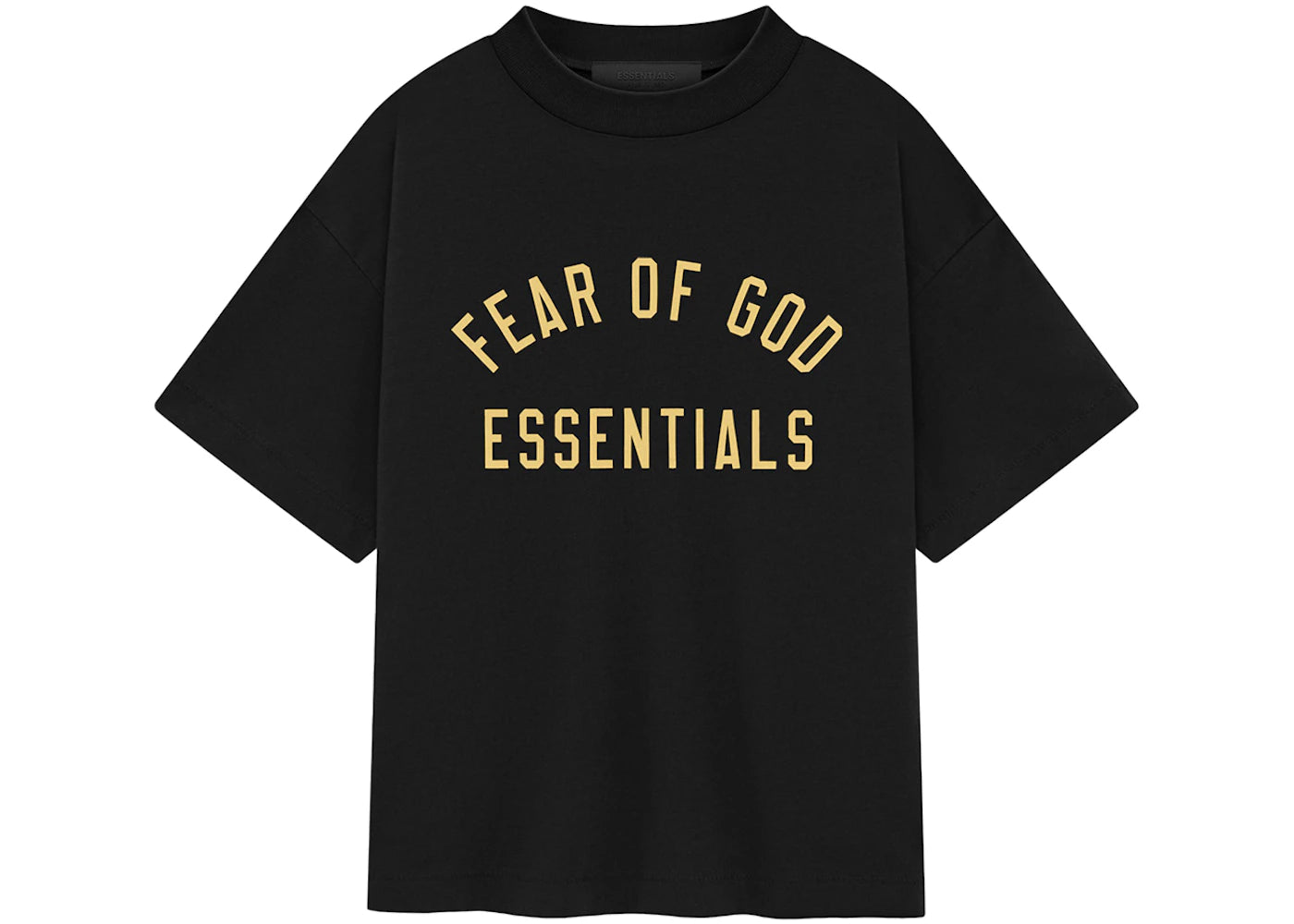 Fear of God Essentials Womens Tri-Blend Crewneck Tee Black