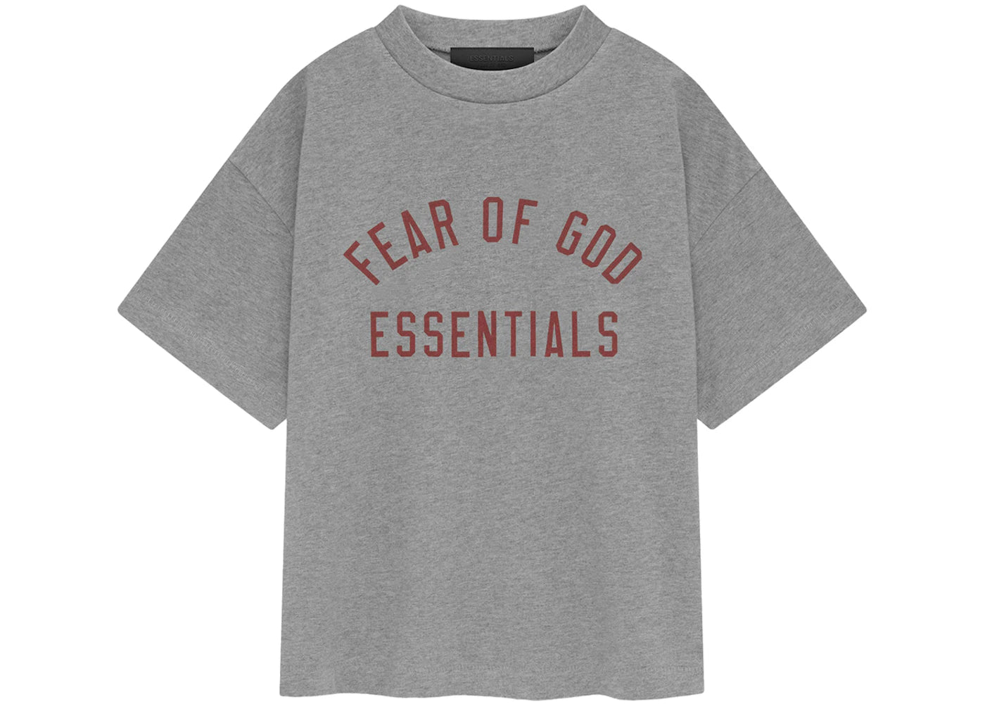 Fear of God Essentials Womens Tri-Blend Crewneck Tee Dark Heather