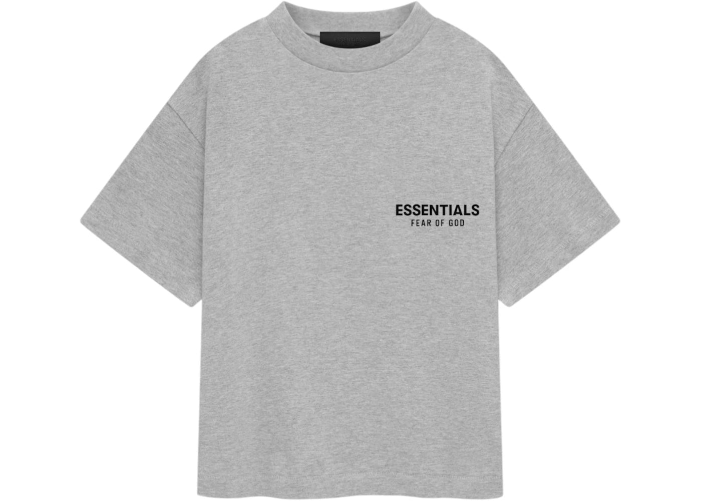 Fear of God Essentials Women's Tri-Blend Crewneck Tee Light Heather Gray