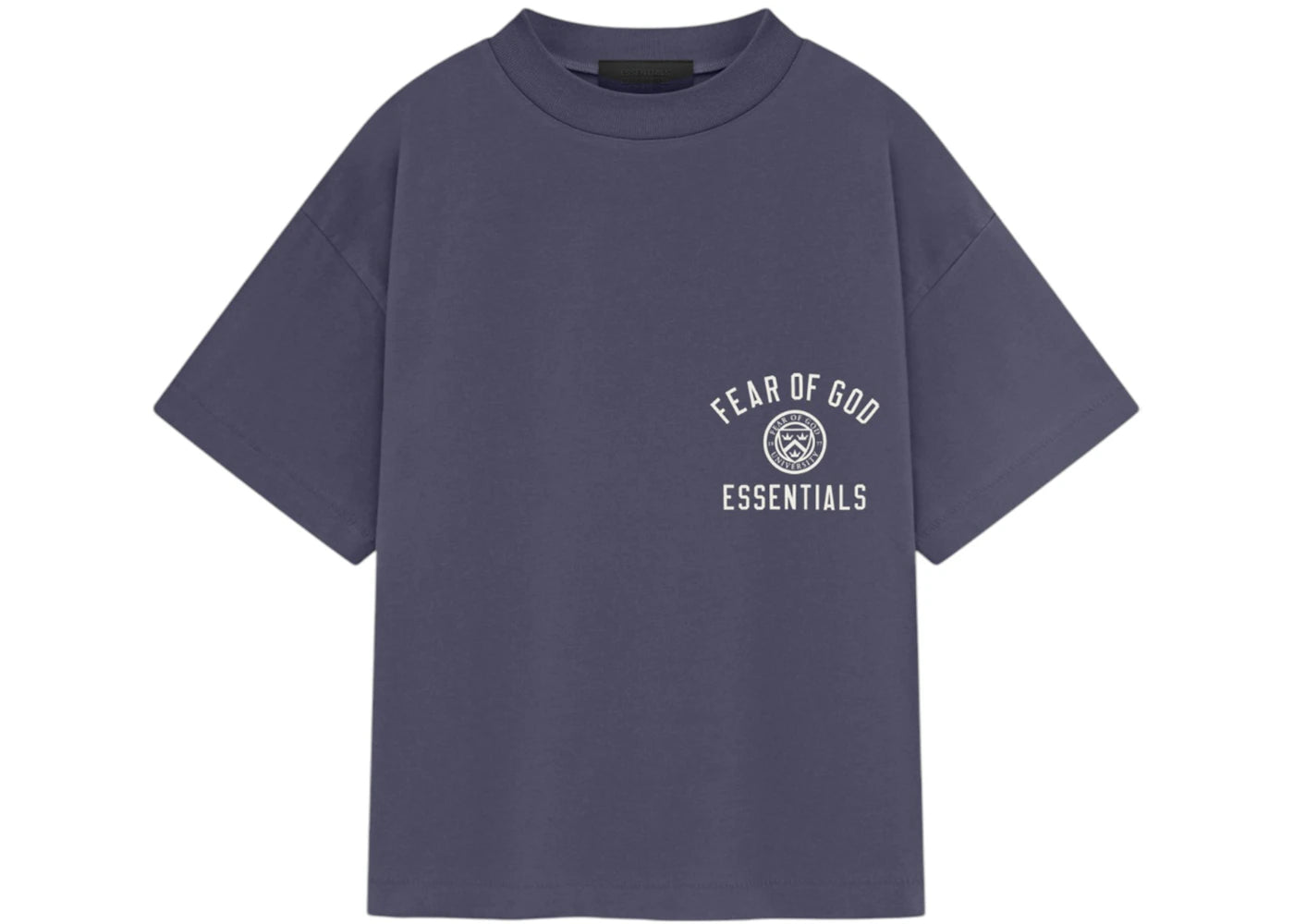 Fear of God Essentials Women's Tri-Blend Crewneck Tee Marine