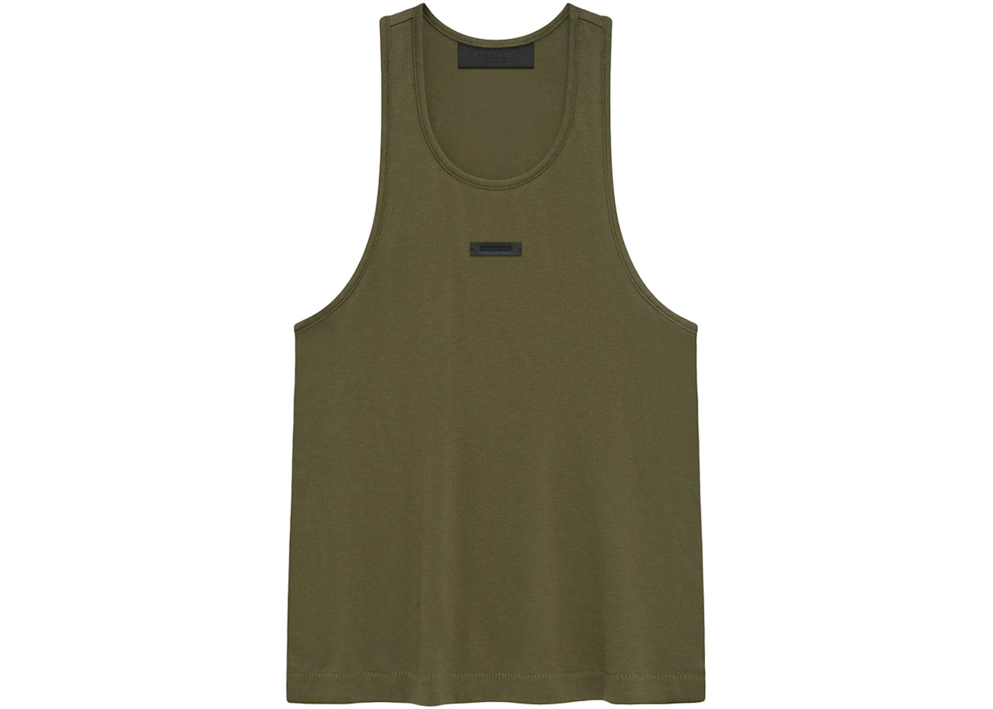 Fear of God Essentials Womens Tri-Blend Tank Top Military