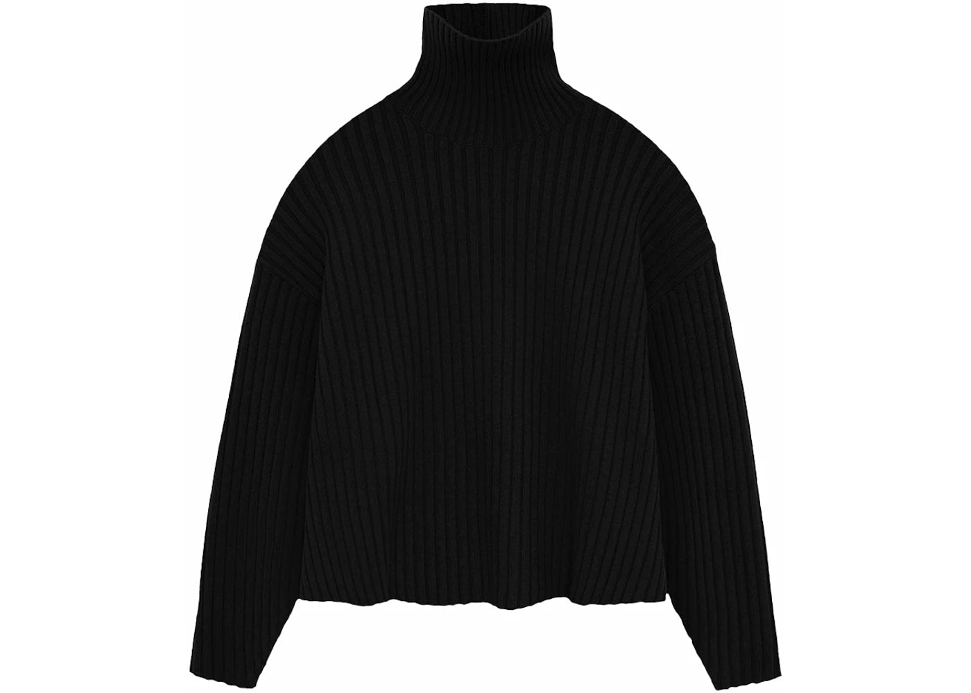 Fear of God Essentials Women's Turtleneck Jet Black