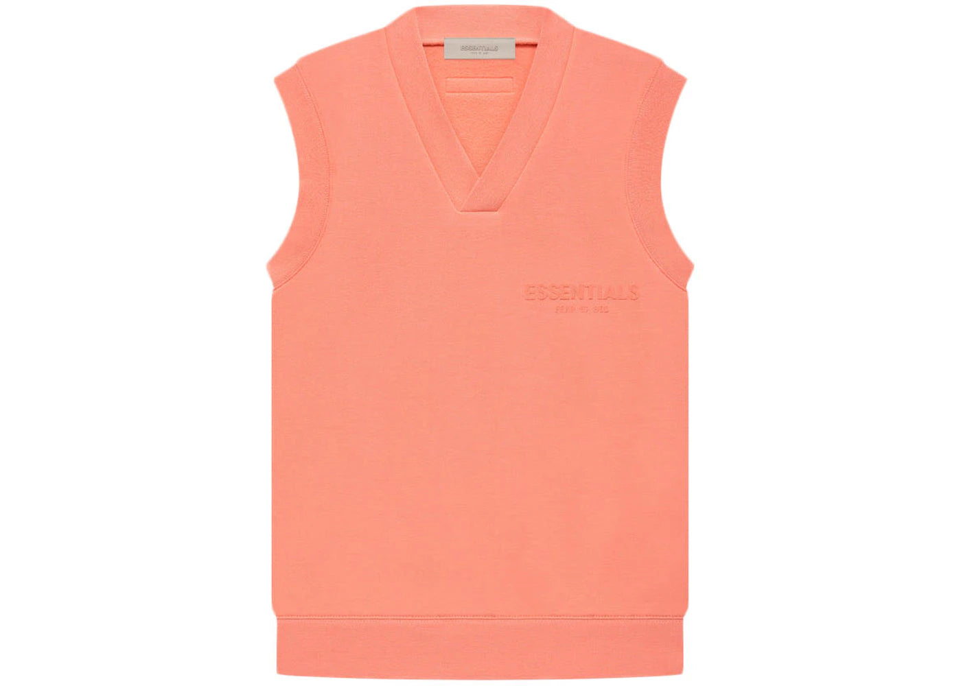 Fear of God Essentials Women's V Neck Vest Coral