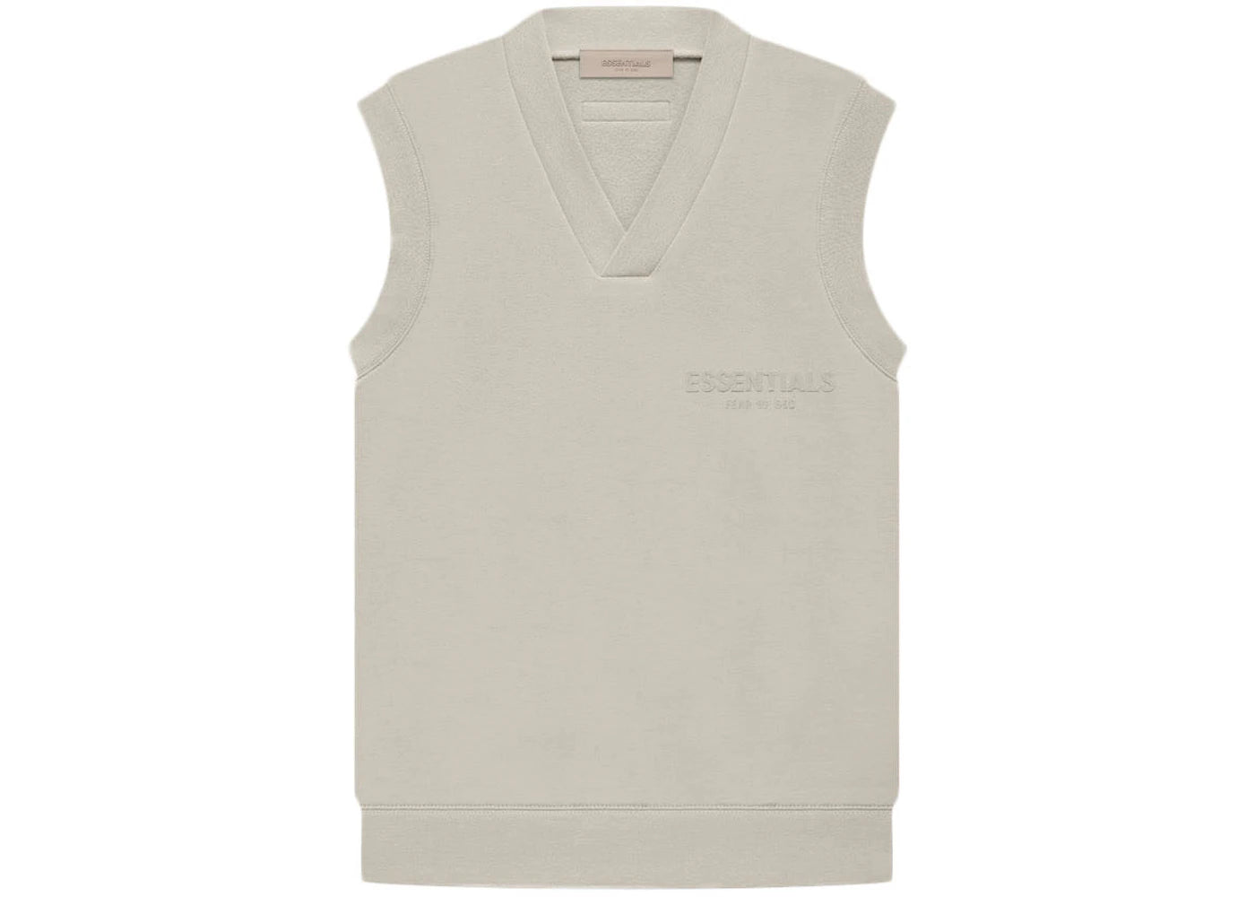 Fear of God Essentials Women's V Neck Vest Smoke