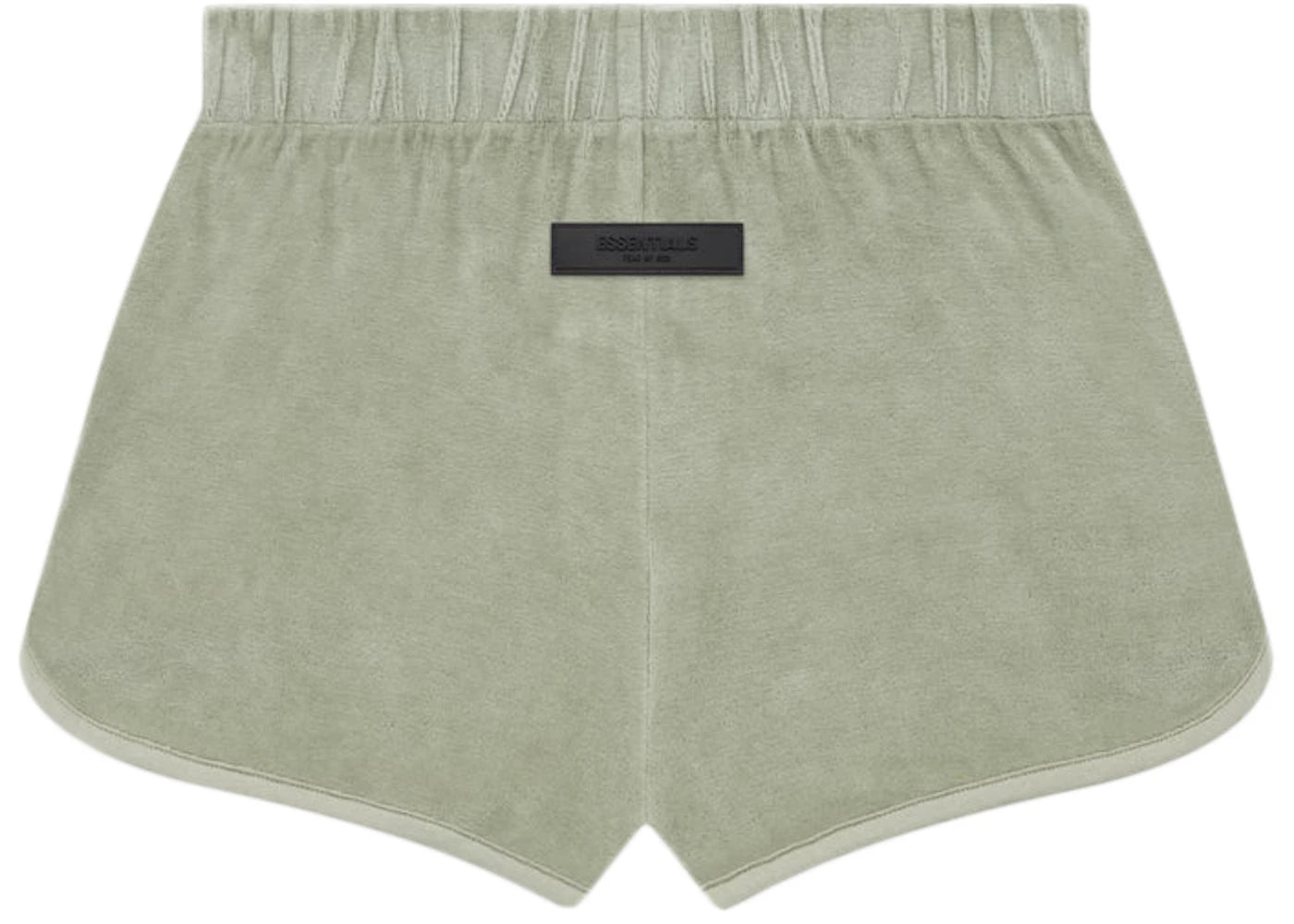 Fear of God Essentials Women's Velour Beach Short Seafoam