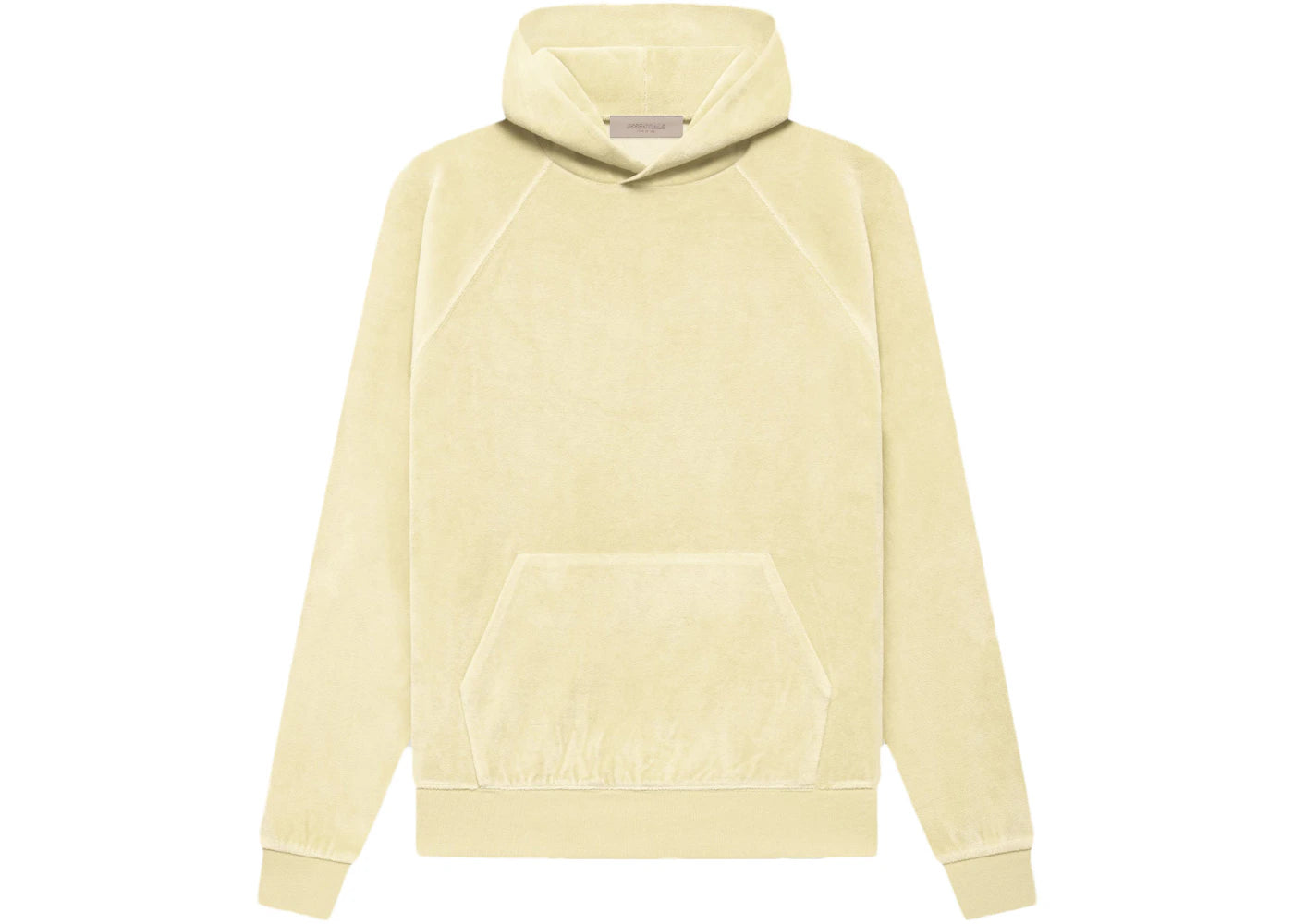 Fear of God Essentials Women's Velour Hoodie Canary