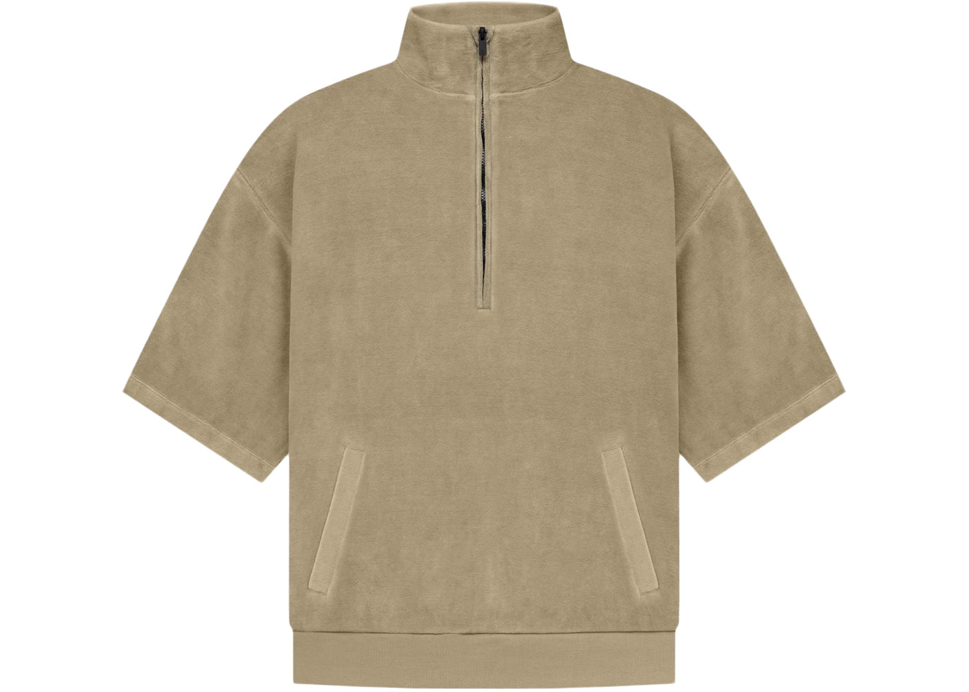 Fear of God Essentials Women's Velour Mockneck Oak