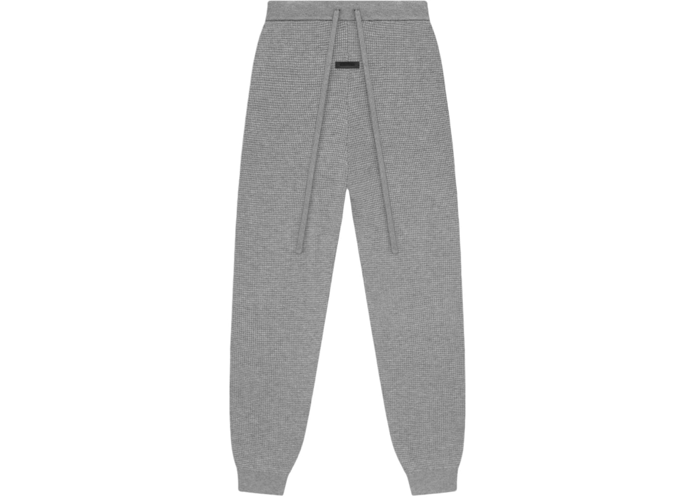 Fear of God Essentials Womens Waffle Fitted Sweatpant Dark Heather