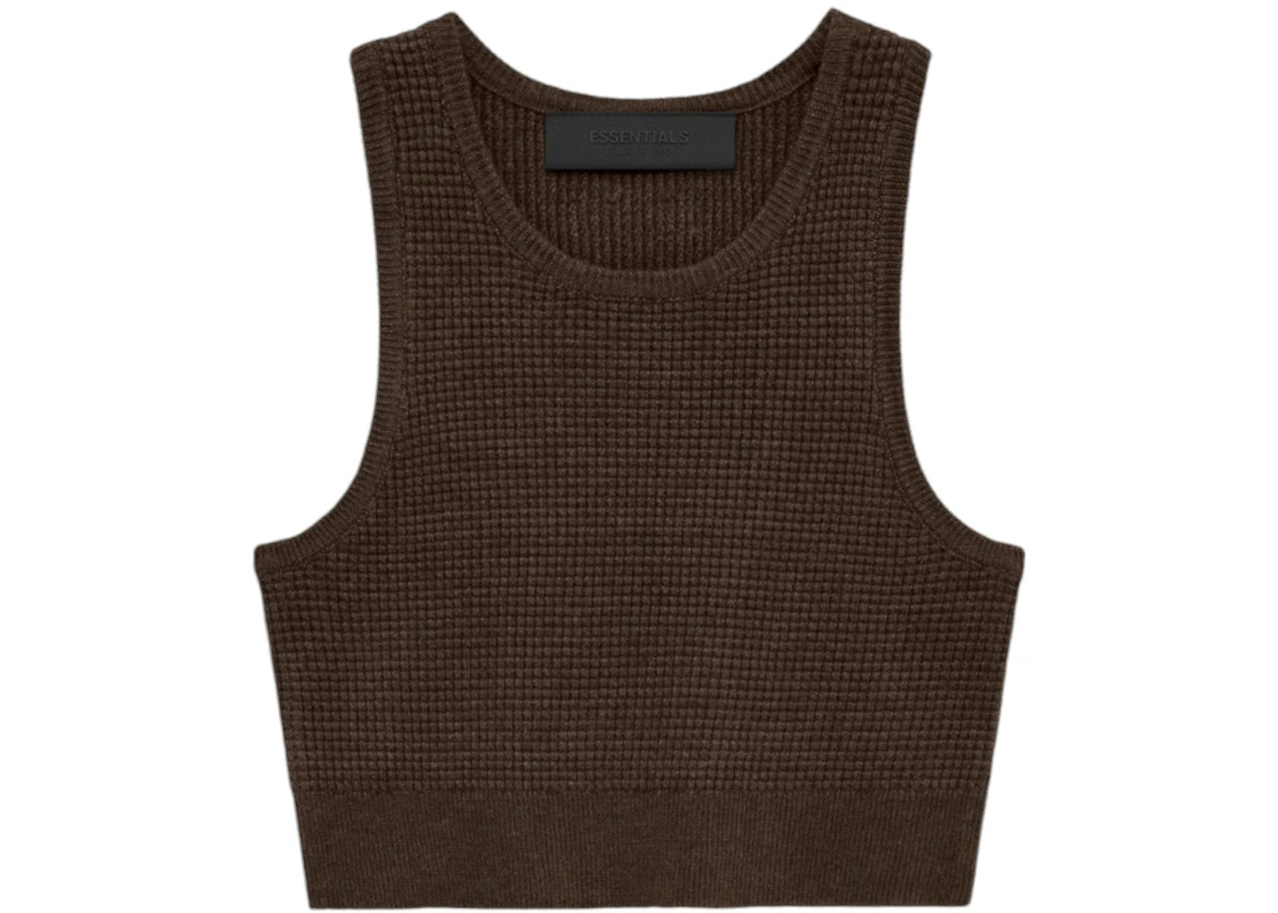 Fear of God Essentials Women's Waffle Sport Tank Brown