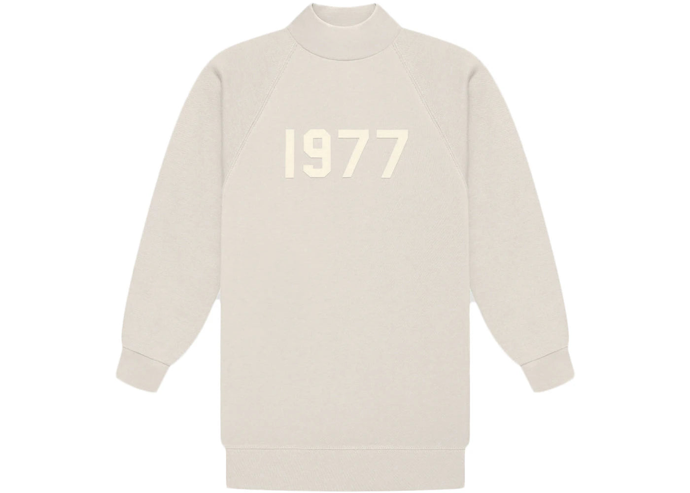 Fear of God Essentials Women's1977 3/4 Sleeve Mockneck Wheat