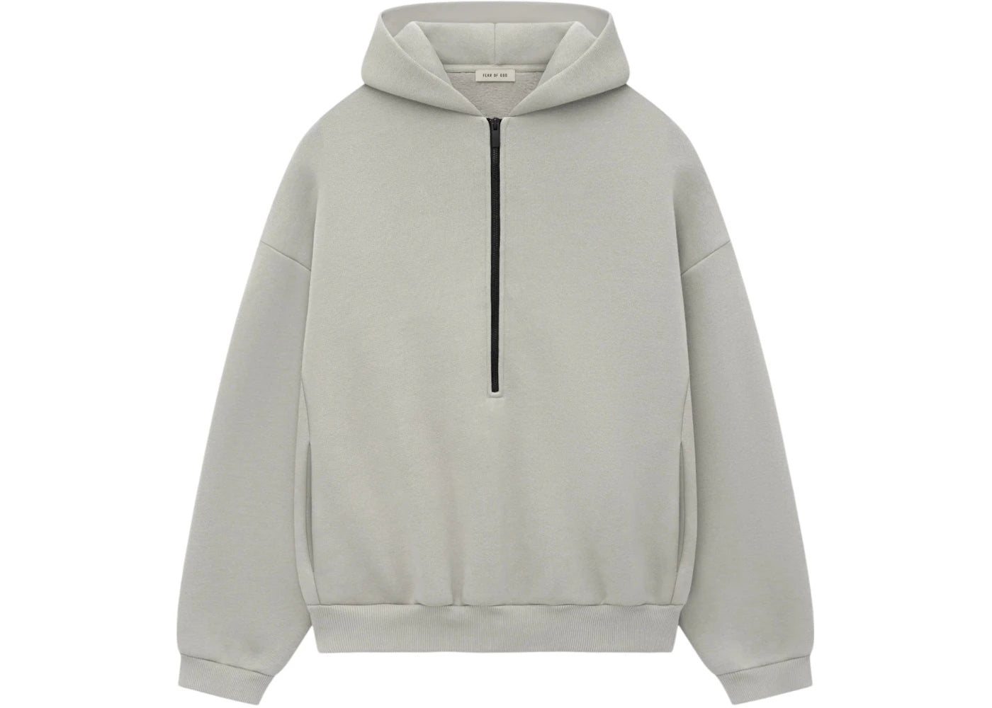 Fear of God Eternal Half Zip Hoodie Dove Grey