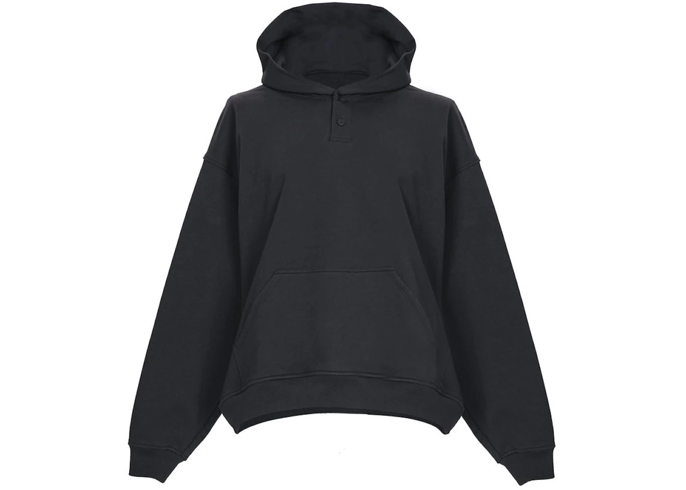 Fear of God Everyday Henley Hoodie Vintage Black