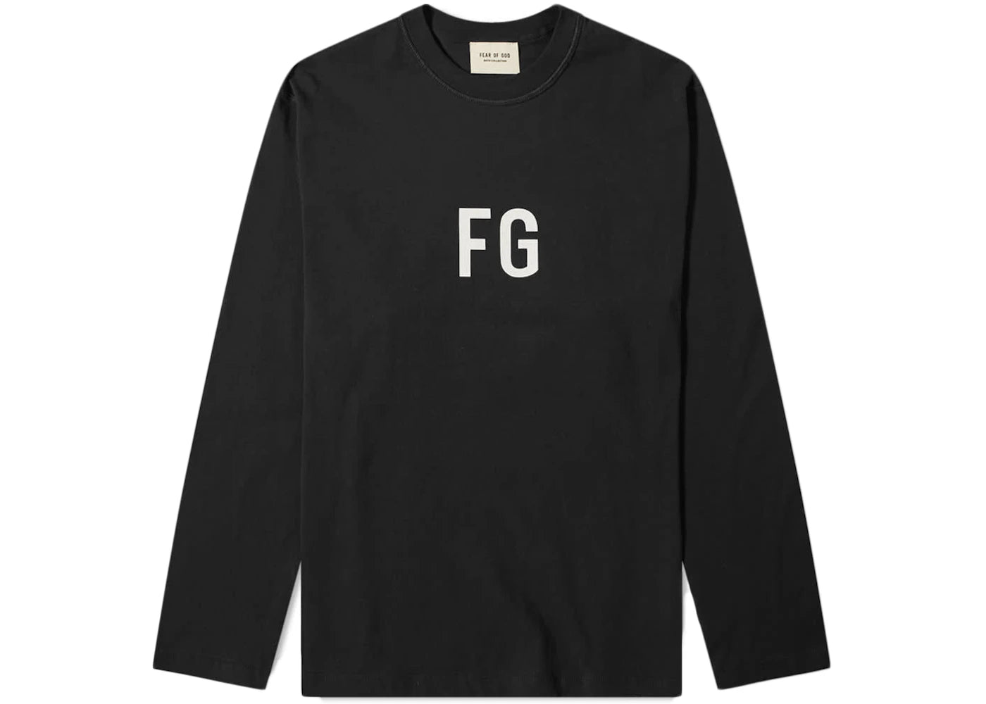 Fear of God FG L/S T-shirt Vintage Black