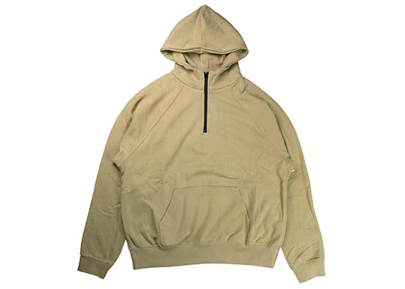 Fear of God FOG Essentials Half Zip Pullover Hoodie Chinchilla