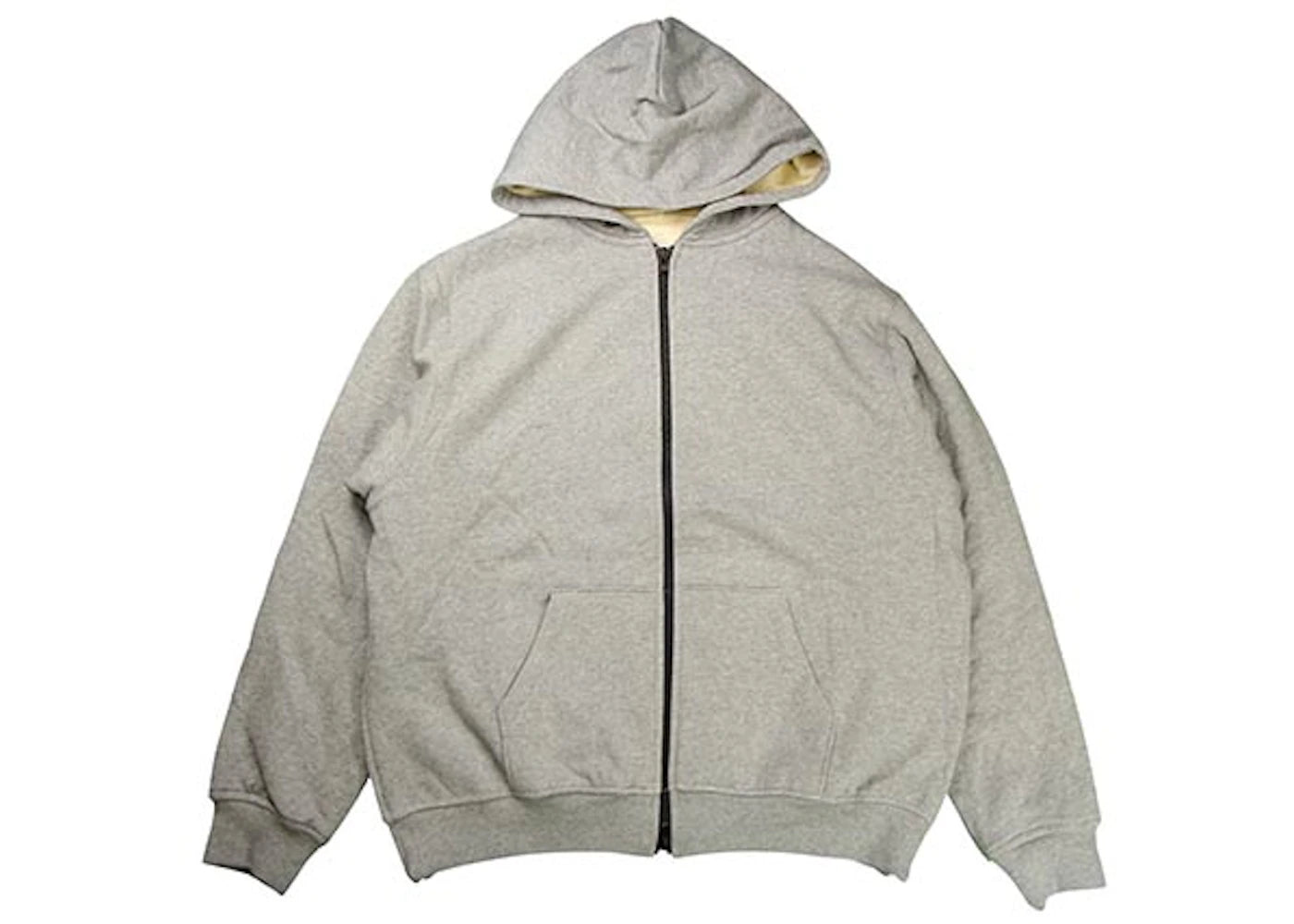 Fear of God FOG Essentials Thermal Zip Hoodie Grey