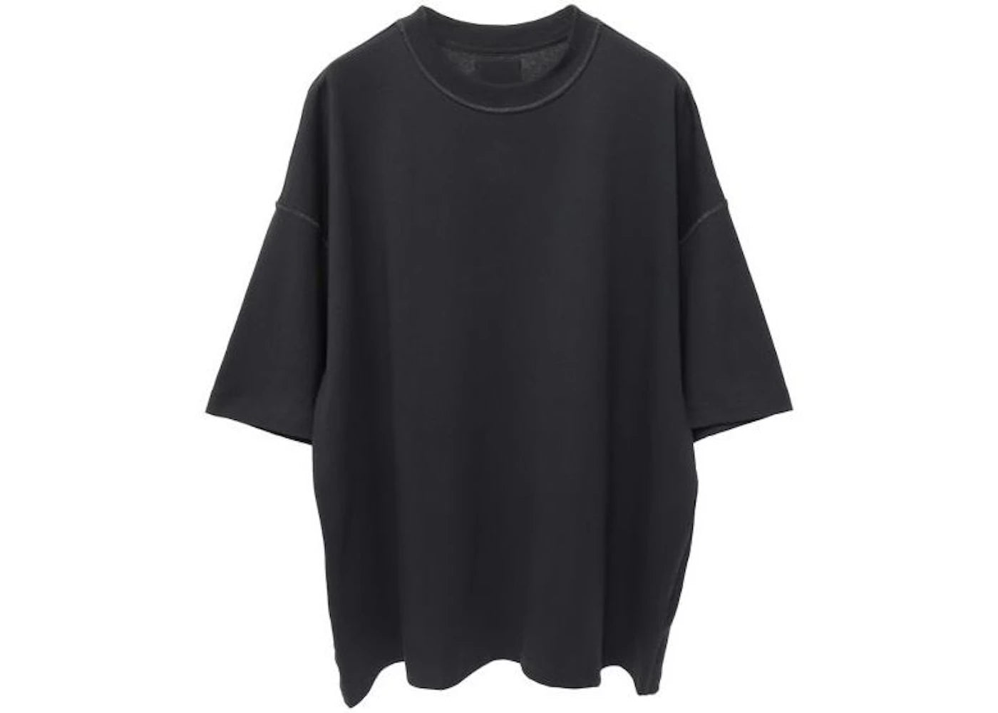 Fear of God Heavy Jersey Inside Out Tee Black