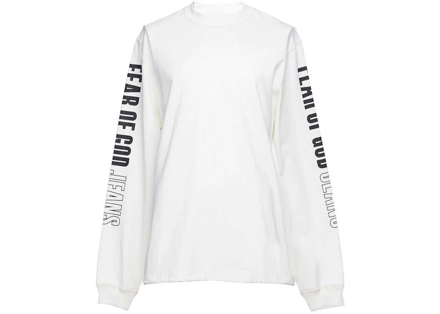 Fear of God Inside Out Longsleeve Shirt White