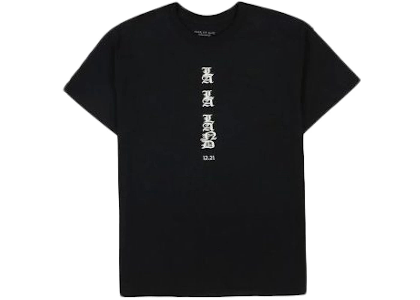 Fear of God Jay-Z Short Sleeve Tee T-shirt Black