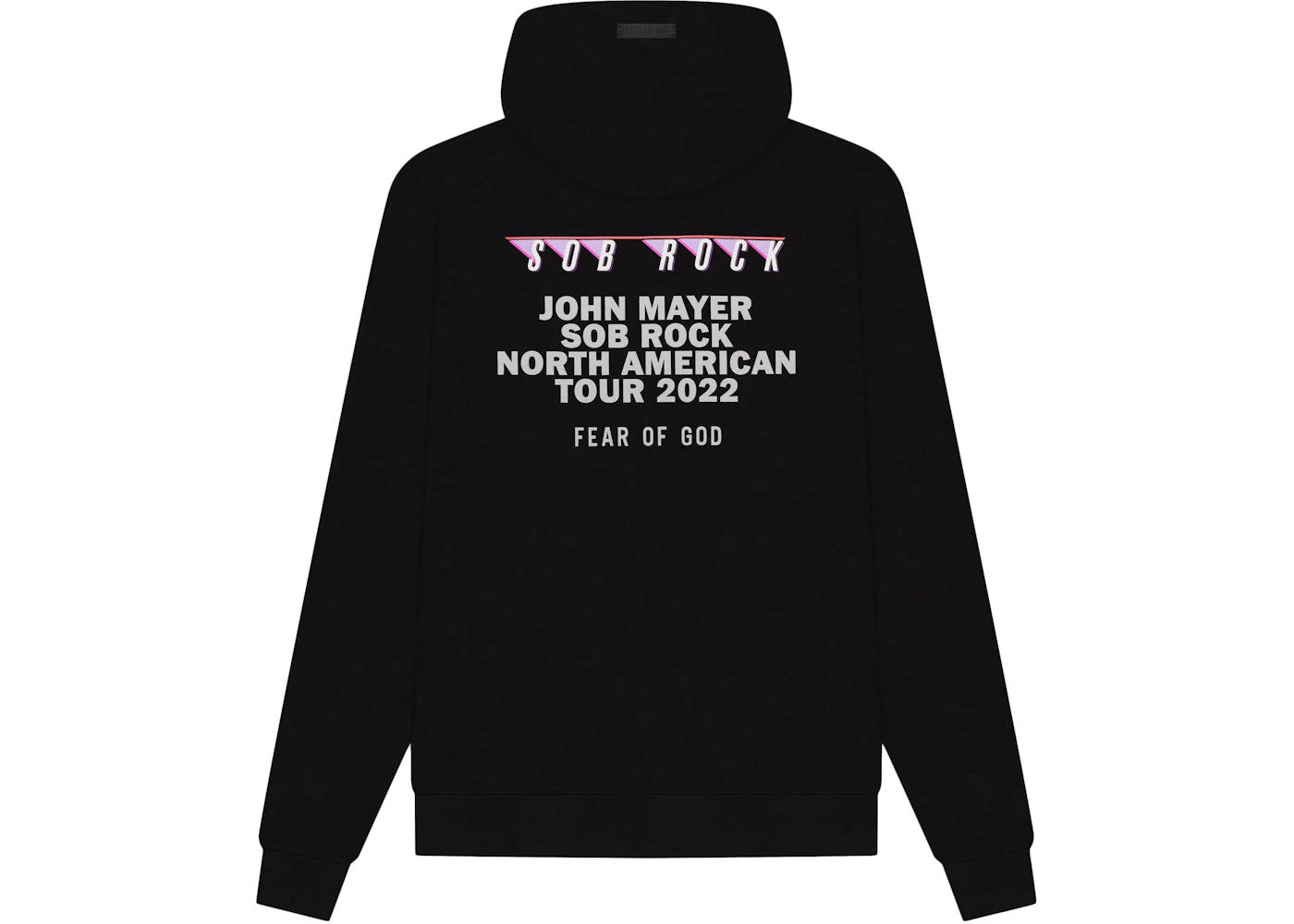 Fear of God John Mayer Sob Rock Souvenir Hoodie Black