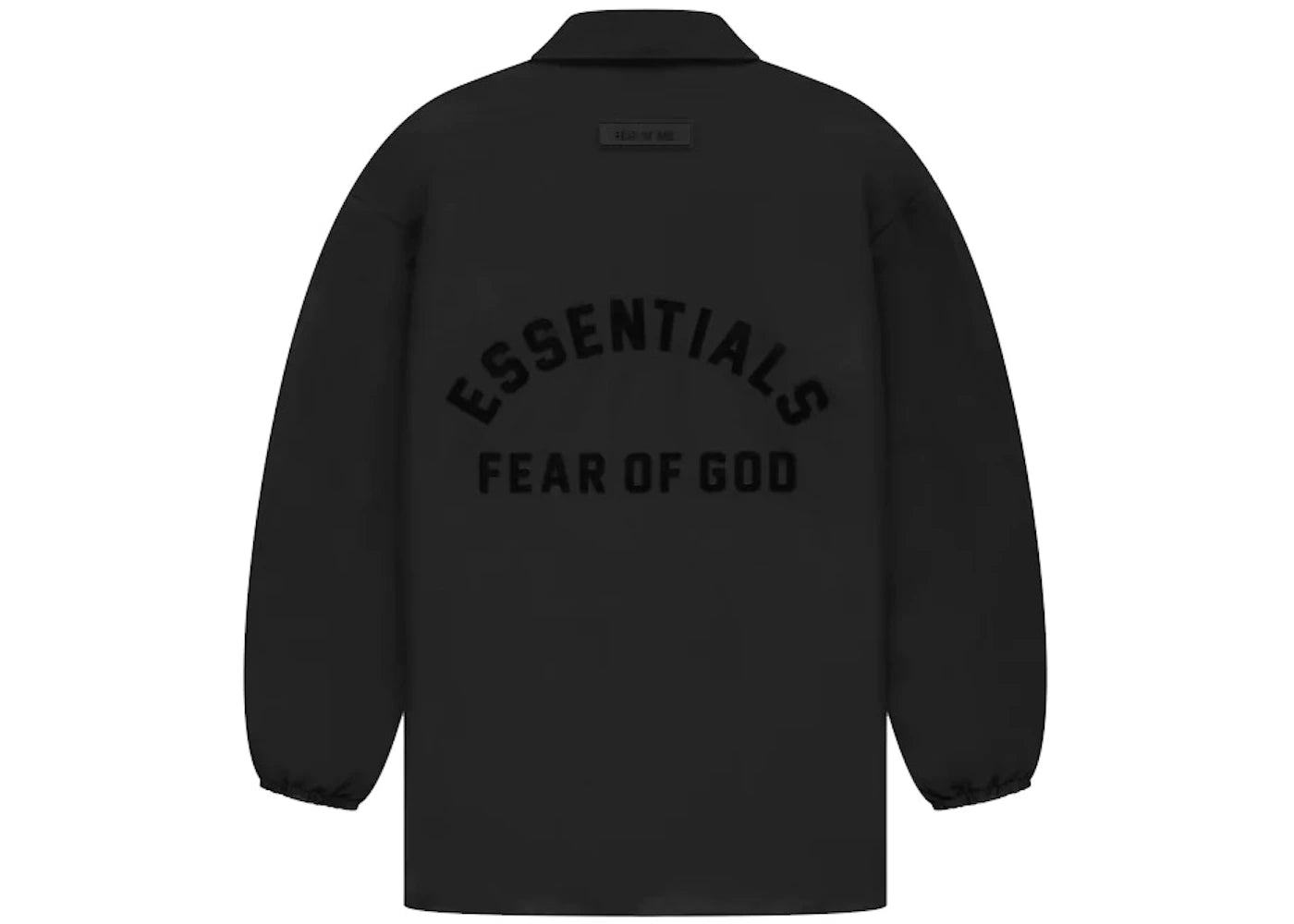 Fear of God Essentials Kids Coaches Jacket Black