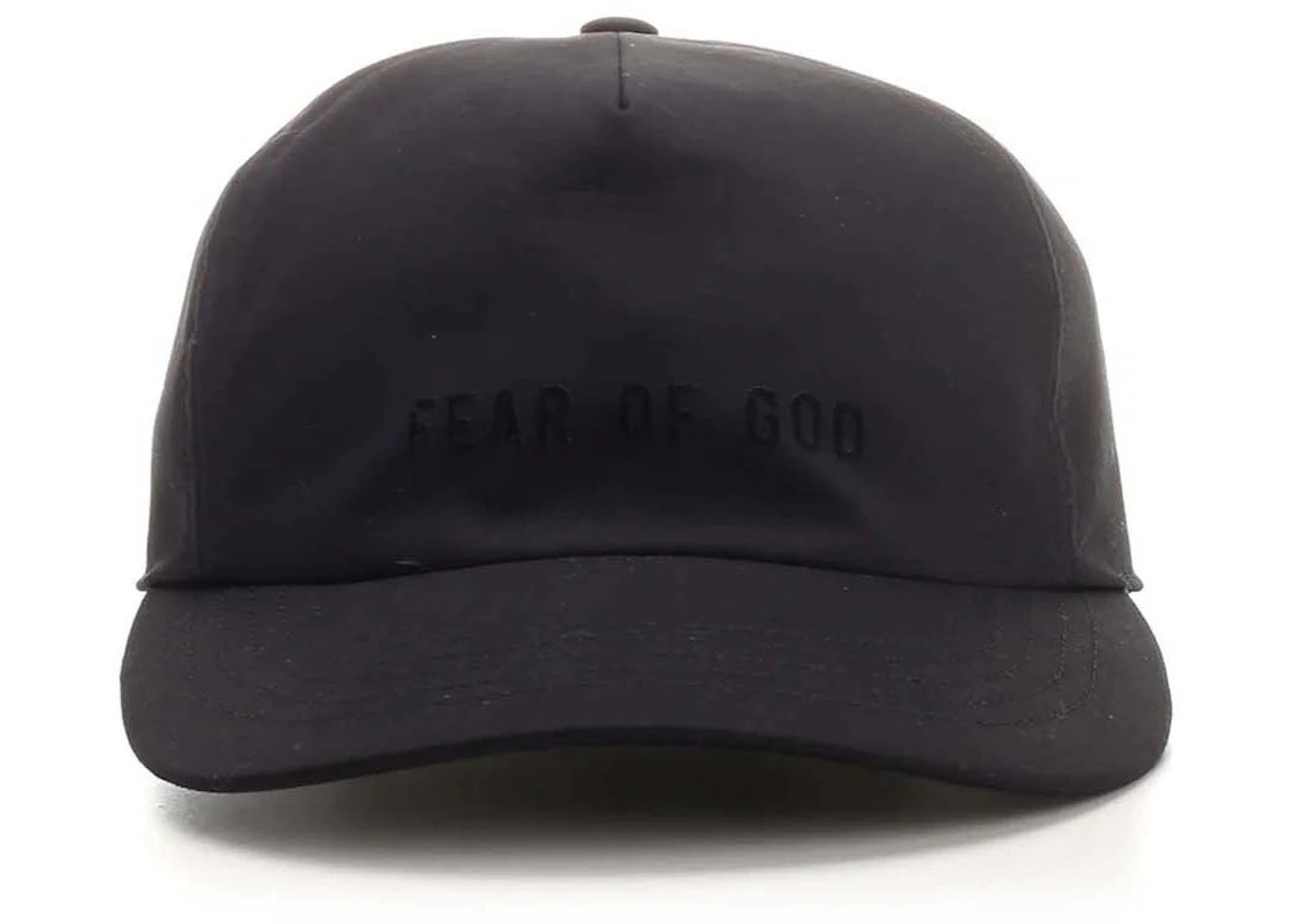 Fear of God Logo Detailed Baseball Cap Black