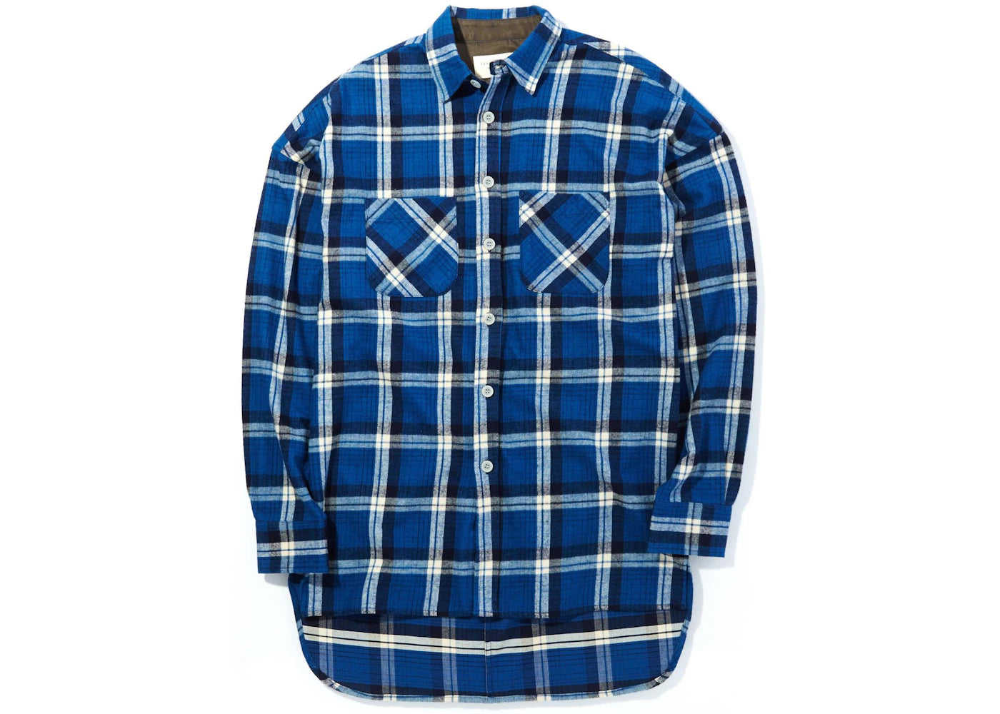 Fear of God Longsleeve Flannel Blue