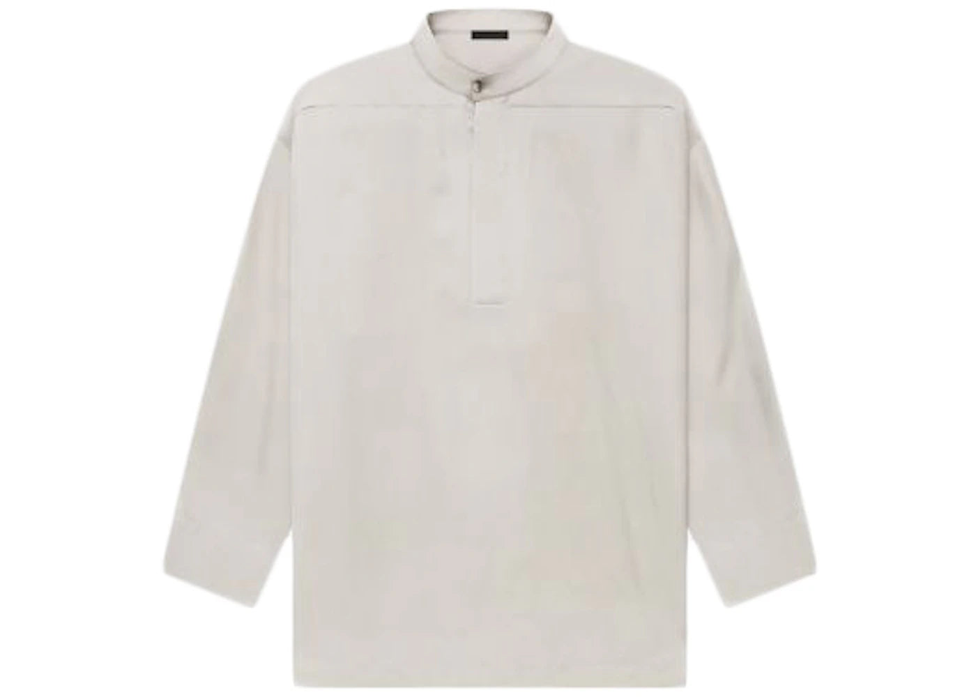 Fear of God Luxury Loungewear Silk Longsleeve T-shirt Cement