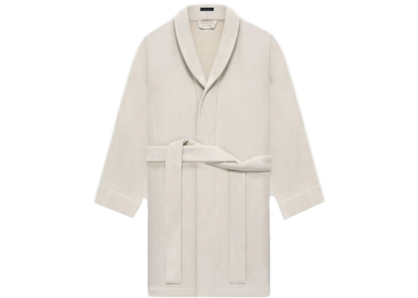 Fear of God Luxury Loungewear Waffle Knit Robe Black