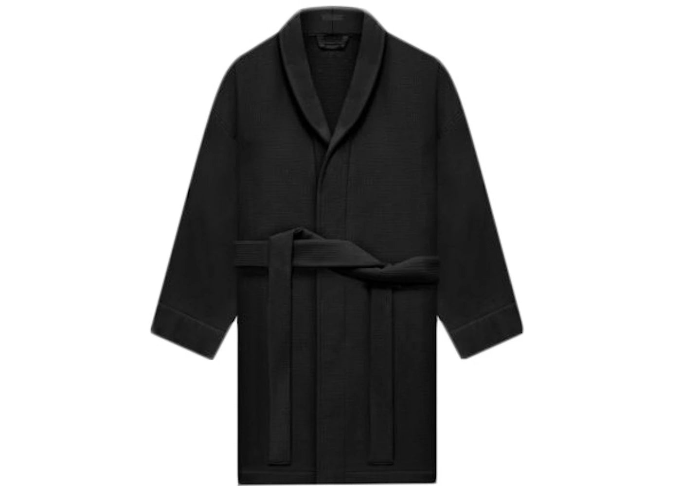 Fear of God Luxury Loungewear Waffle Knit Robe Cement