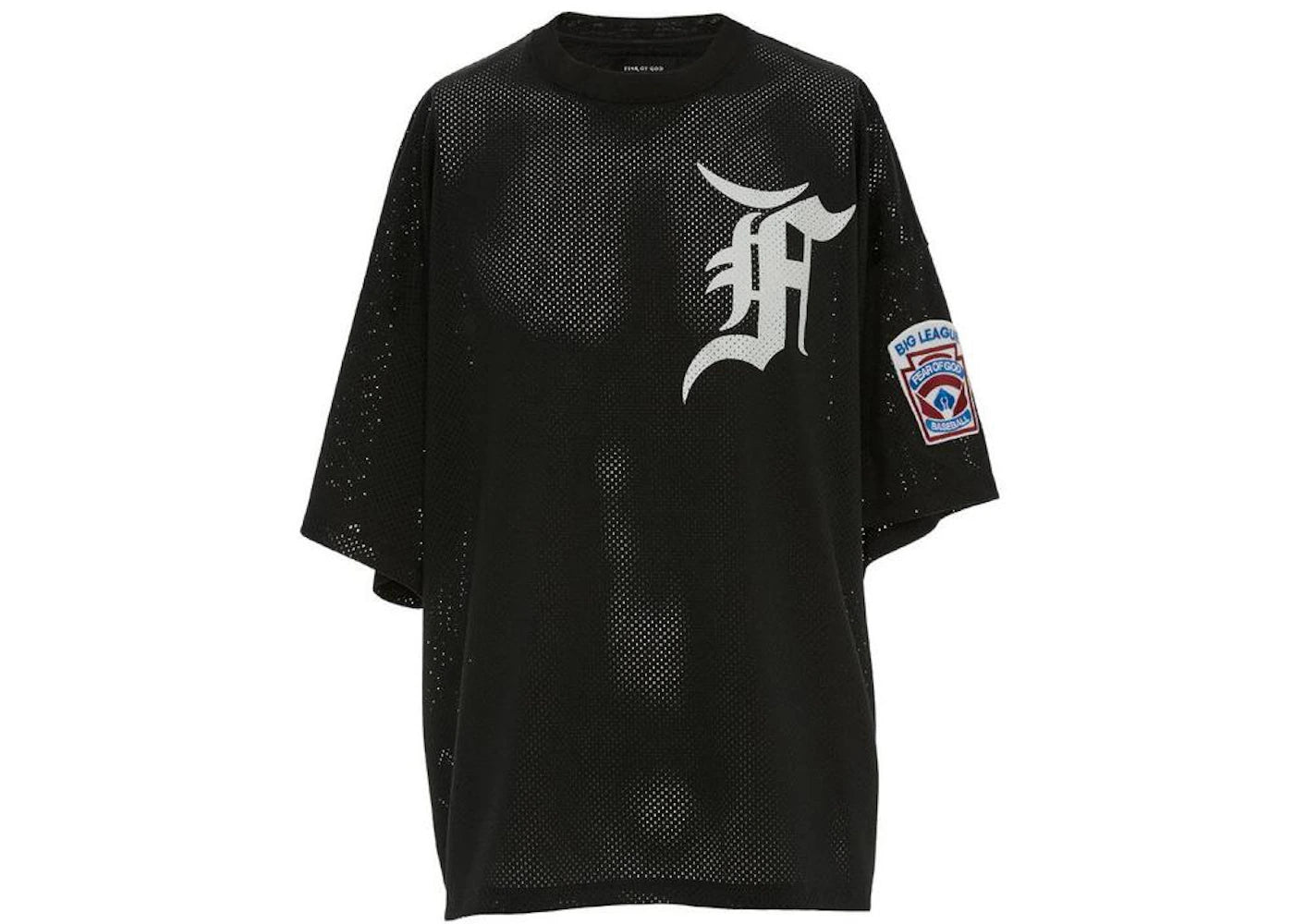 Fear of God Mesh Batting Practice Jersey Black