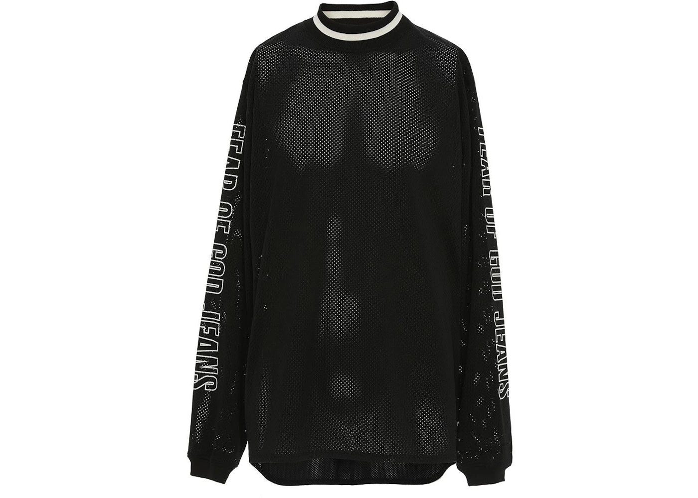 Fear of God Mesh Motorcross Longsleeve Jersey Black