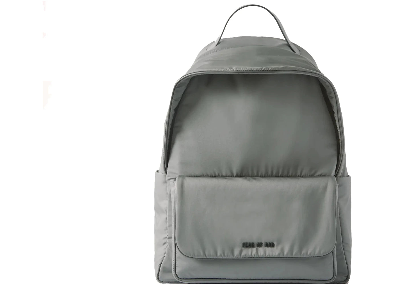 Fear of God Mr. Porter Exclusive Logo-Appliquéd Leather-Trimmed Shell Backpack Gray