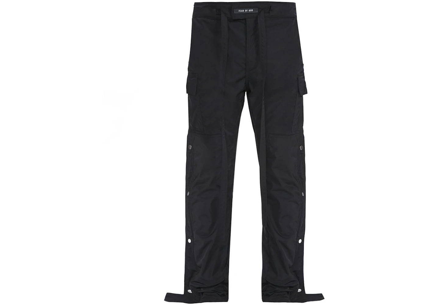 Fear of God Nylon Cargo Snap Pants Black