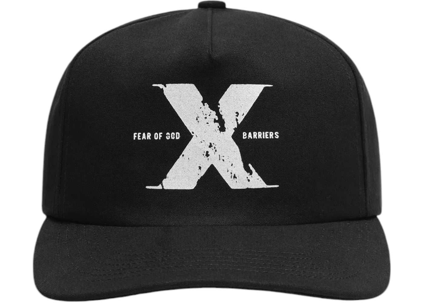 Fear of God Printed X Snapback Off Black