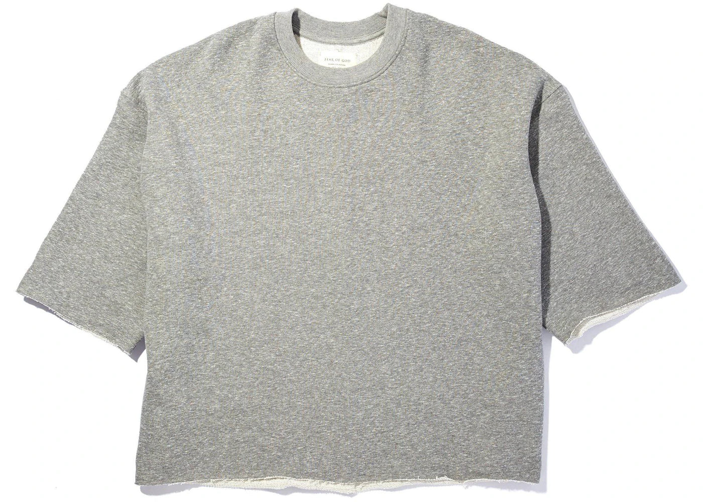 Fear of God S/S Crewneck Sweatshirt Heather Grey