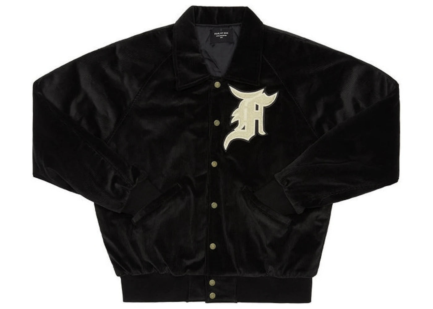 Fear of God SSENSE Corduroy Coaches Jacket Black