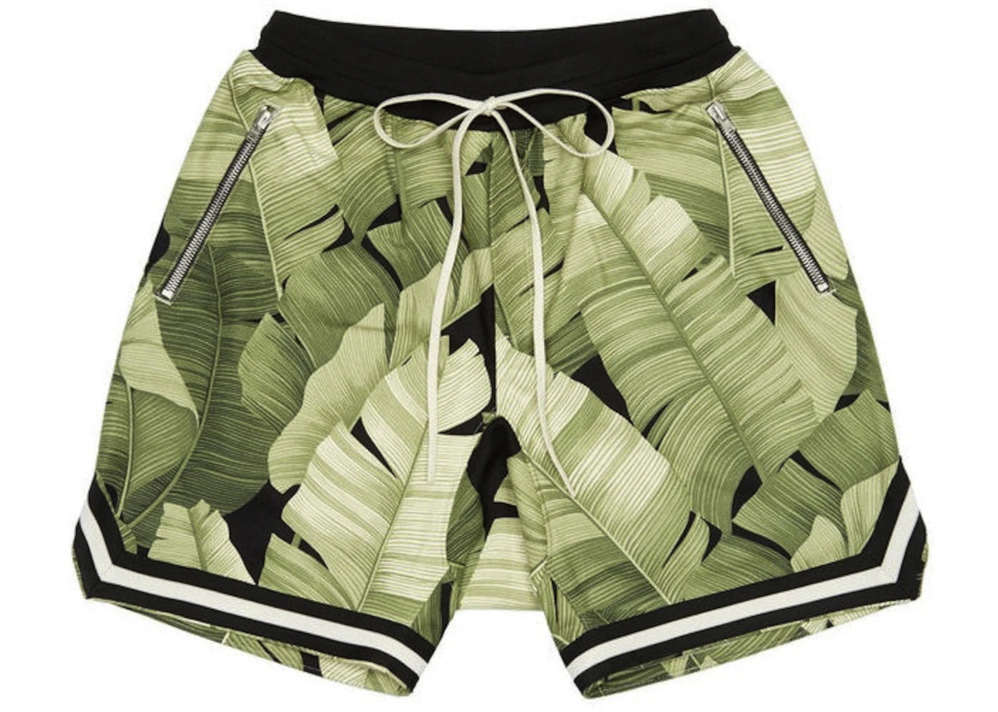 Fear of God SSENSE Jungle Gurl Floral Drop Shorts Black/Green