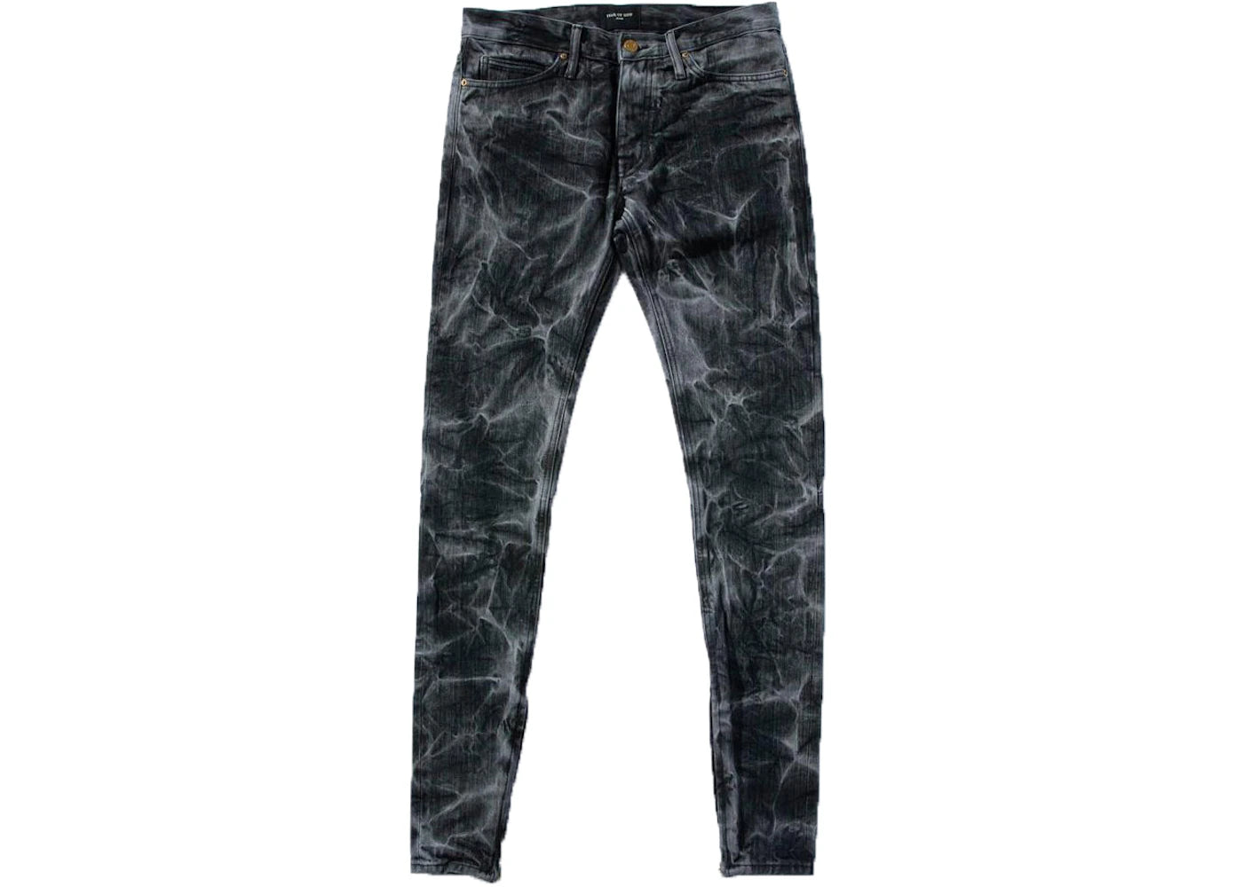 Fear of God Selvedge Denim Holy Water Denim Jeans Black