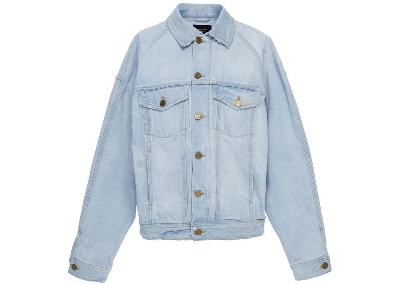 Fear of God Selvedge Denim Trucker Jacket Light Indigo