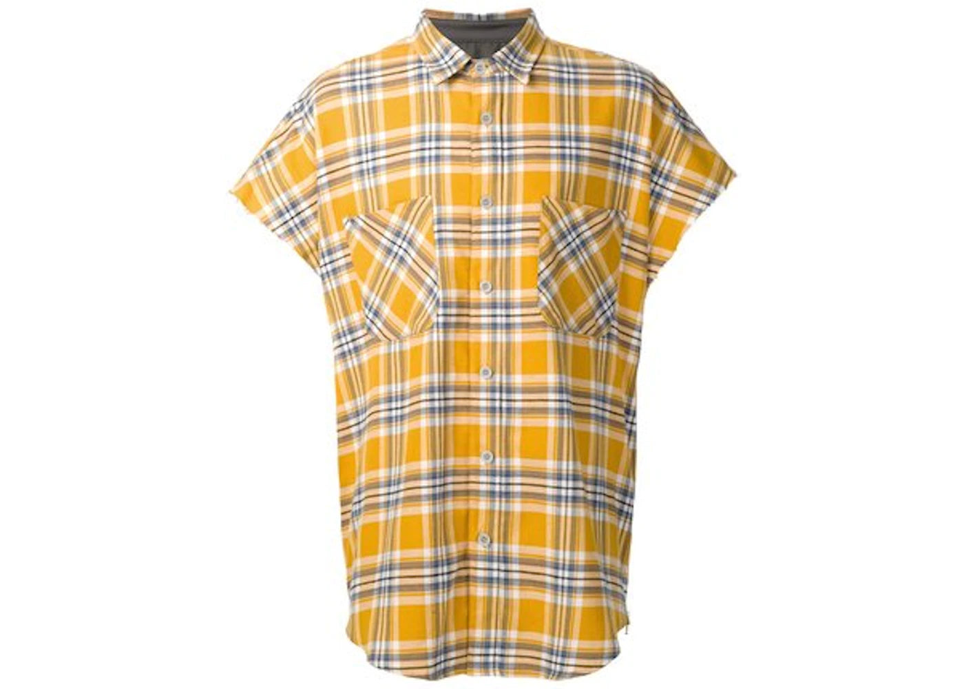 Fear of God Sleeveless Flannel Yellow