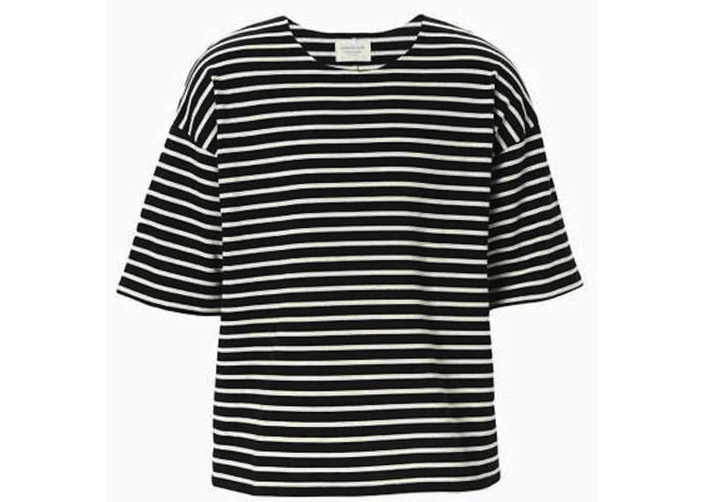 Fear of God Striped Crew T-shirt Black Stripe