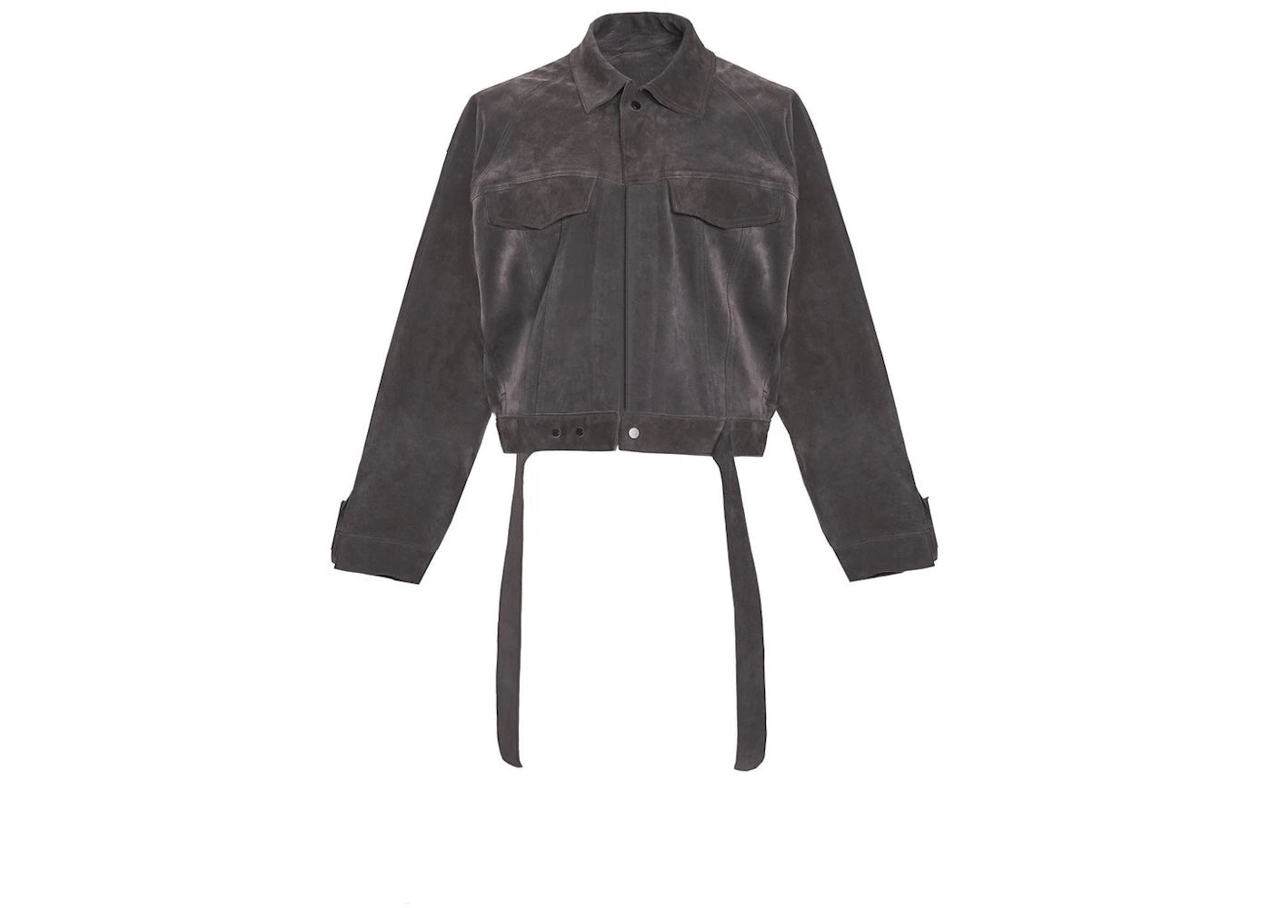 Fear of God Ultra Calf Suede Trucker Jacket Dark Brown